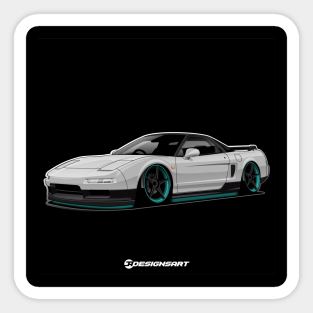 Nsx black background Sticker